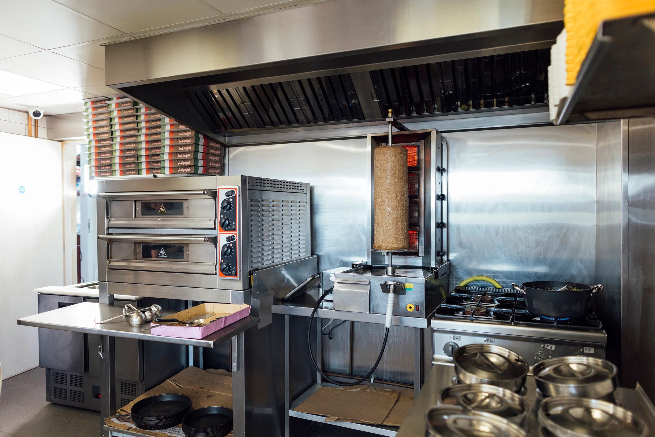 Commercial food service interior
