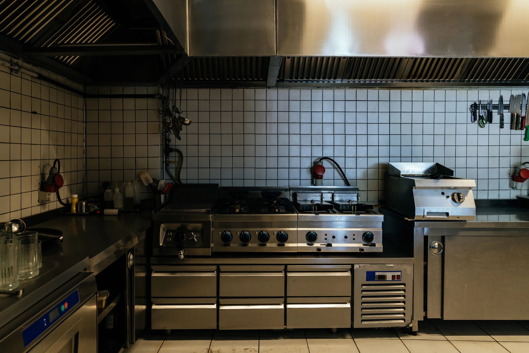 Professional commercial kitchen equipment